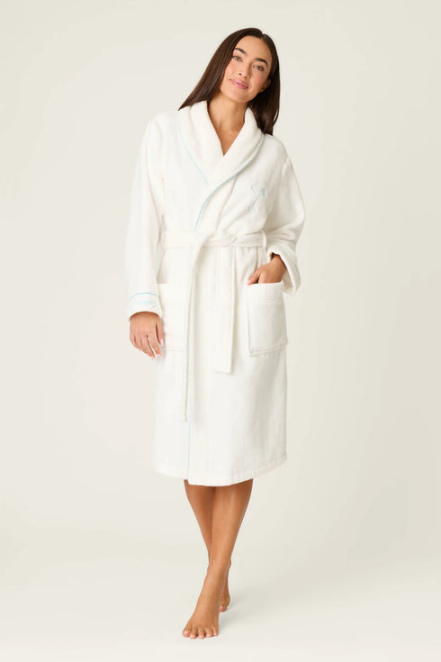 Pj Salvage Playful Terry Happy Hour Robe