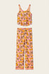 Pj Salvage In the Jungle Leopard Safari Long PJ Set