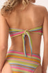PQ Swim Rainbow Detail Bandeau Top