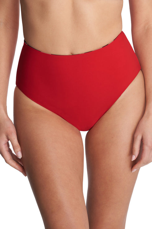 Natori Riviera Reversible High Rise Bikini Bottom
