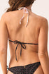 PQ Swim Rosebud Embroidered Lettuce Edge Triangle Top
