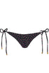 PQ Swim Rosebud Embroidered Lettuce Edge Tie Side Bottom