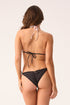 PQ Swim Rosebud Embroidered Lettuce Edge Triangle Top