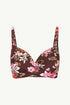 Sea Level Rosewood Cross Front Moulded Cup Bra