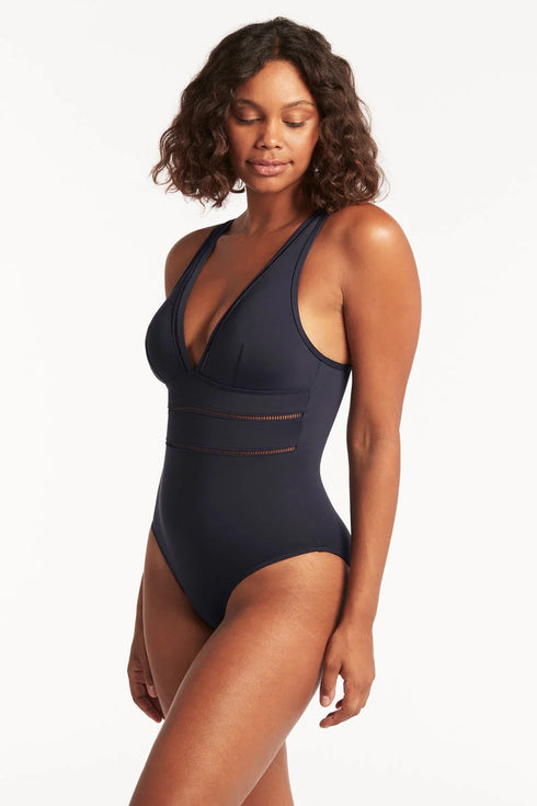 Sea Level Essentials Edit Spliced One Piece
