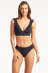 Sea Level Essentials Frill Bra Top