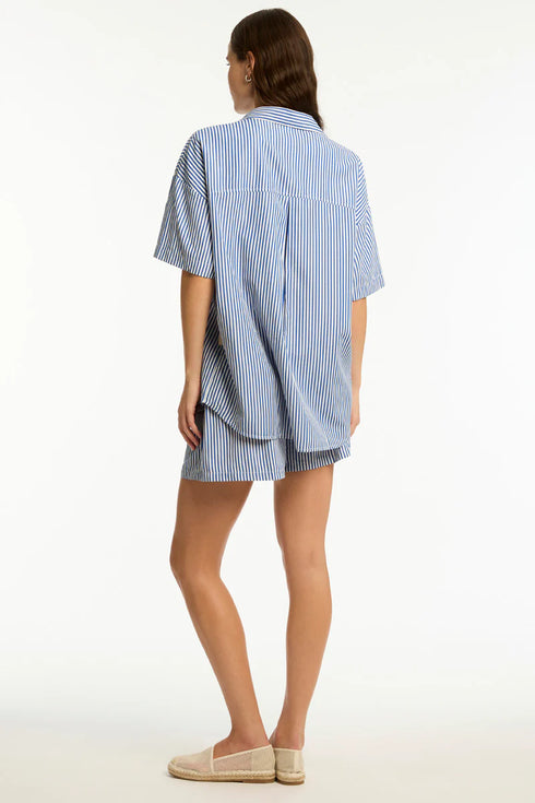 Sea Level Boathouse Aloha Shirt