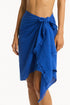 Sea Level Overswim Frayed Sarong
