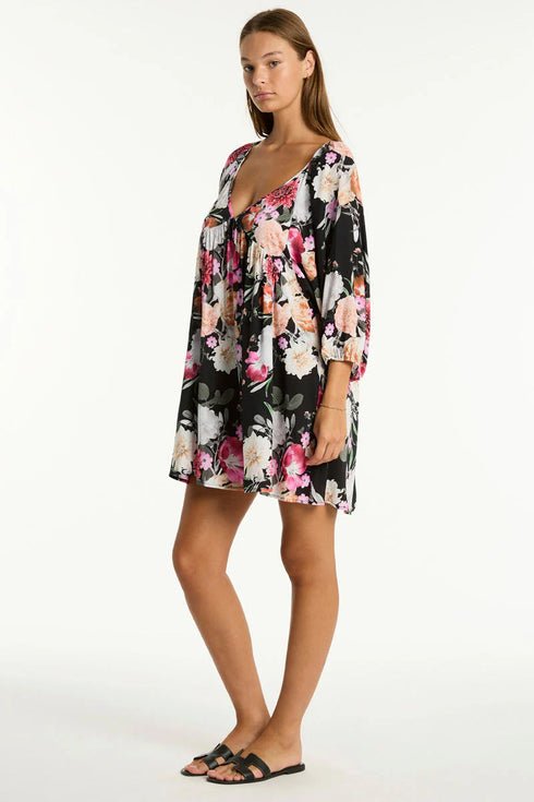 Sea Level Belle Boho Short Dress