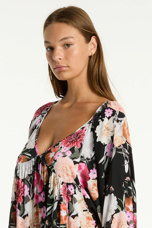 Sea Level Belle Boho Short Dress