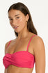 Sea Level Essentials Twist Bandeau Top