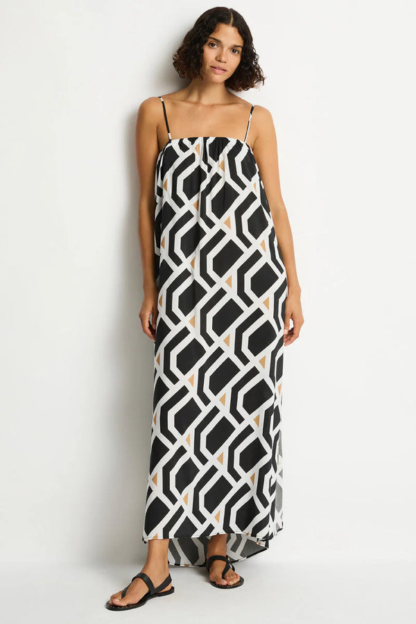 Sea Level Costa Bandeau Maxi Dress