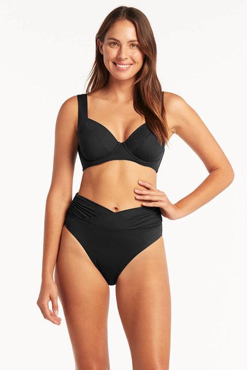 Sea Level Eco Essentials Wrap High Waist Pant