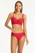 Sea Level Eco Essentials Cross Front Moulded Cup Bra