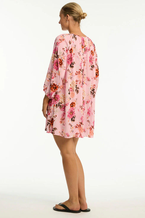 Sea Level Rosewood Boho Short Dress