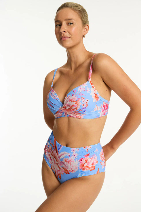 Sea Level Indochine Cross Front Bra Top