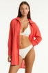 Sea Level Overswim Heatwave Cover Up Shirt