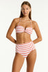 Sea Level Biarritz V Bar Bandeau Top