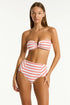 Sea Level Biarritz V Bar Bandeau Top
