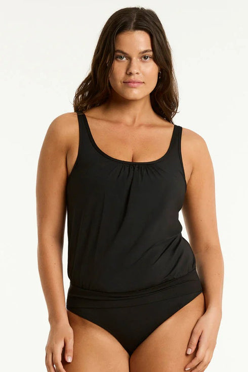 Sea Level Essentials Blouson Tank Top