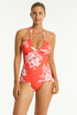 Sea Level Aloha Halter Bandeau Tankini