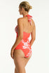 Sea Level Aloha Halter Bandeau Tankini