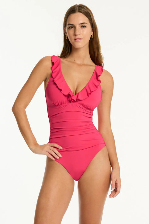 Sea Level Essentials Edit D/DD Frill One Piece