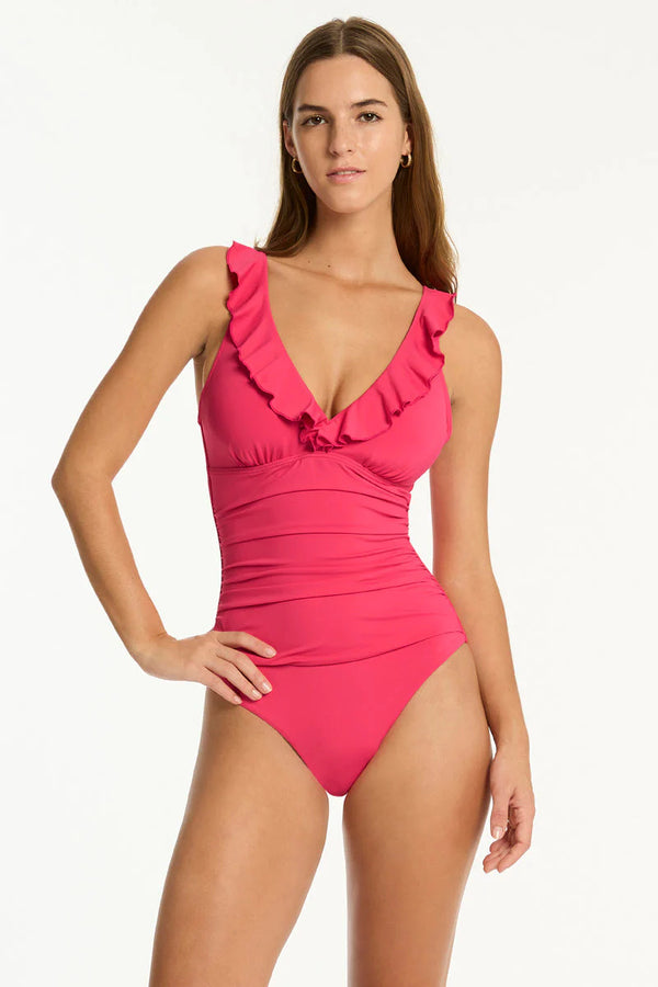 Sea Level Essentials Edit D/DD Frill One Piece