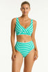 Sea Level Biarritz Cross Front Bra Top