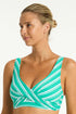 Sea Level Biarritz Cross Front Bra Top