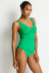 Sea Level Essentials Edit Cross Front Tankini