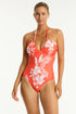 Sea Level Aloha Halter Bandeau One Piece