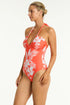 Sea Level Aloha Halter Bandeau One Piece