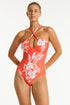 Sea Level Aloha Halter Bandeau One Piece