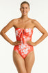 Sea Level Aloha Halter Bandeau One Piece