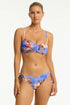 Sea Level Blue Hawaii Twish Bandeau Top