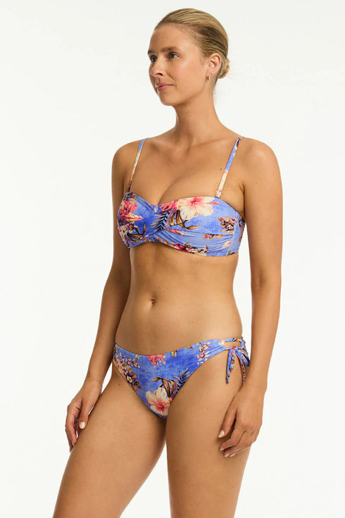 Sea Level Blue Hawaii Twish Bandeau Top