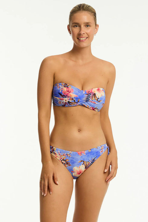 Sea Level Blue Hawaii Twish Bandeau Top