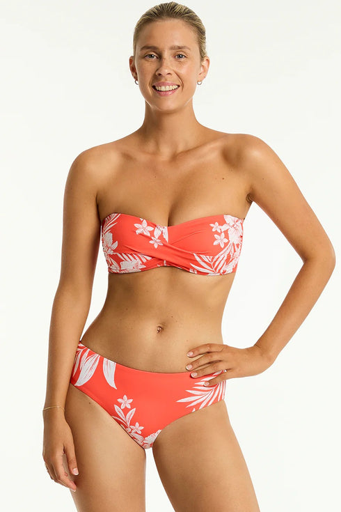 Sea Level Aloha Twist Bandeau