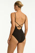 Sea Level Eclipse Cross Back Tri One Piece