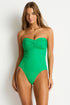 Sea Level Essentials Edit Twist Bandeau One Piece