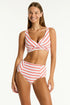 Sea Level Biarritz Cross Front Bra Top