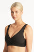 Sea Level Spinnaker Cross Front Bra Top