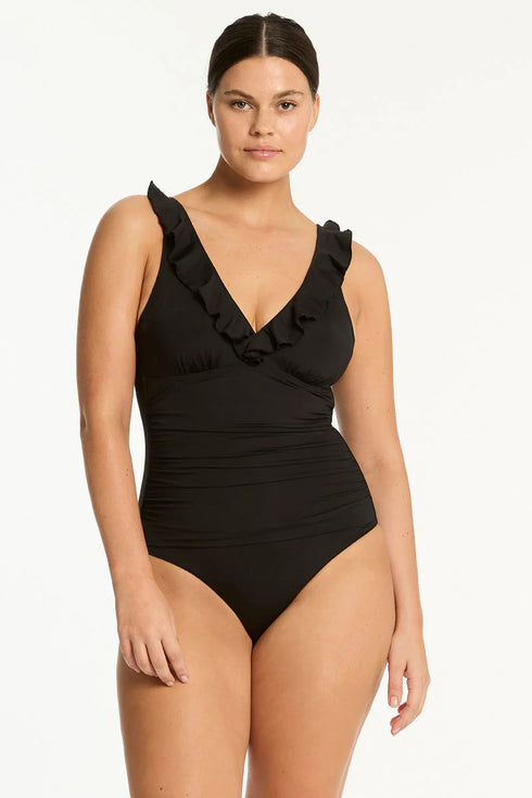 Sea Level Essentials Edit D/DD Frill One Piece