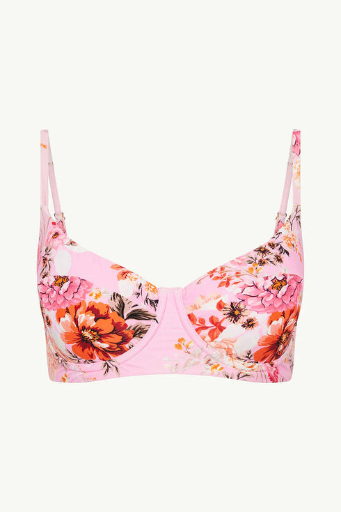 Sea Level Rosewood Balconette Bra Top