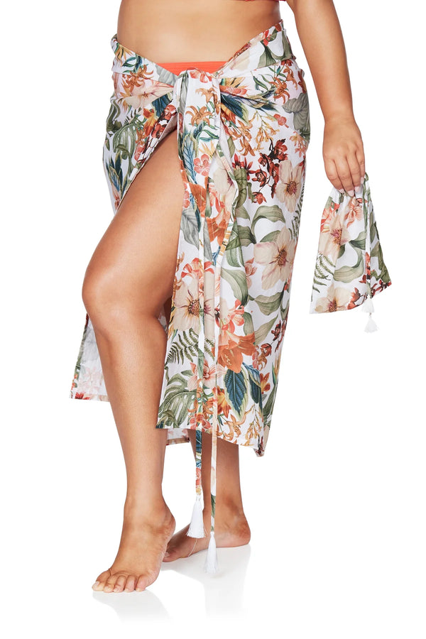 Artesands Into The Saltu Bach Cotton Beach Skirt