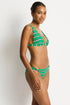 Sea Level Voyage Chain Link Longline Tri Bra