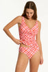 Sea Level Somerset Cross Front Tankini Top