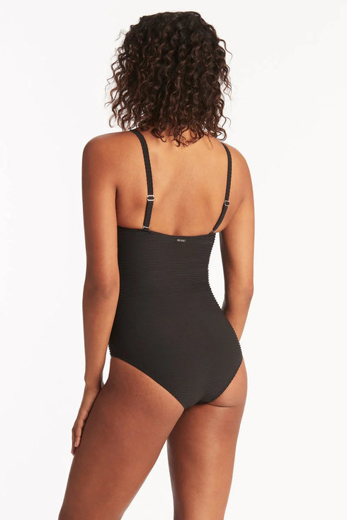 Sea Level Spinnaker U Bar Bandeau One Piece