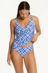 Sea Level Somerset Cross Front Tankini Top